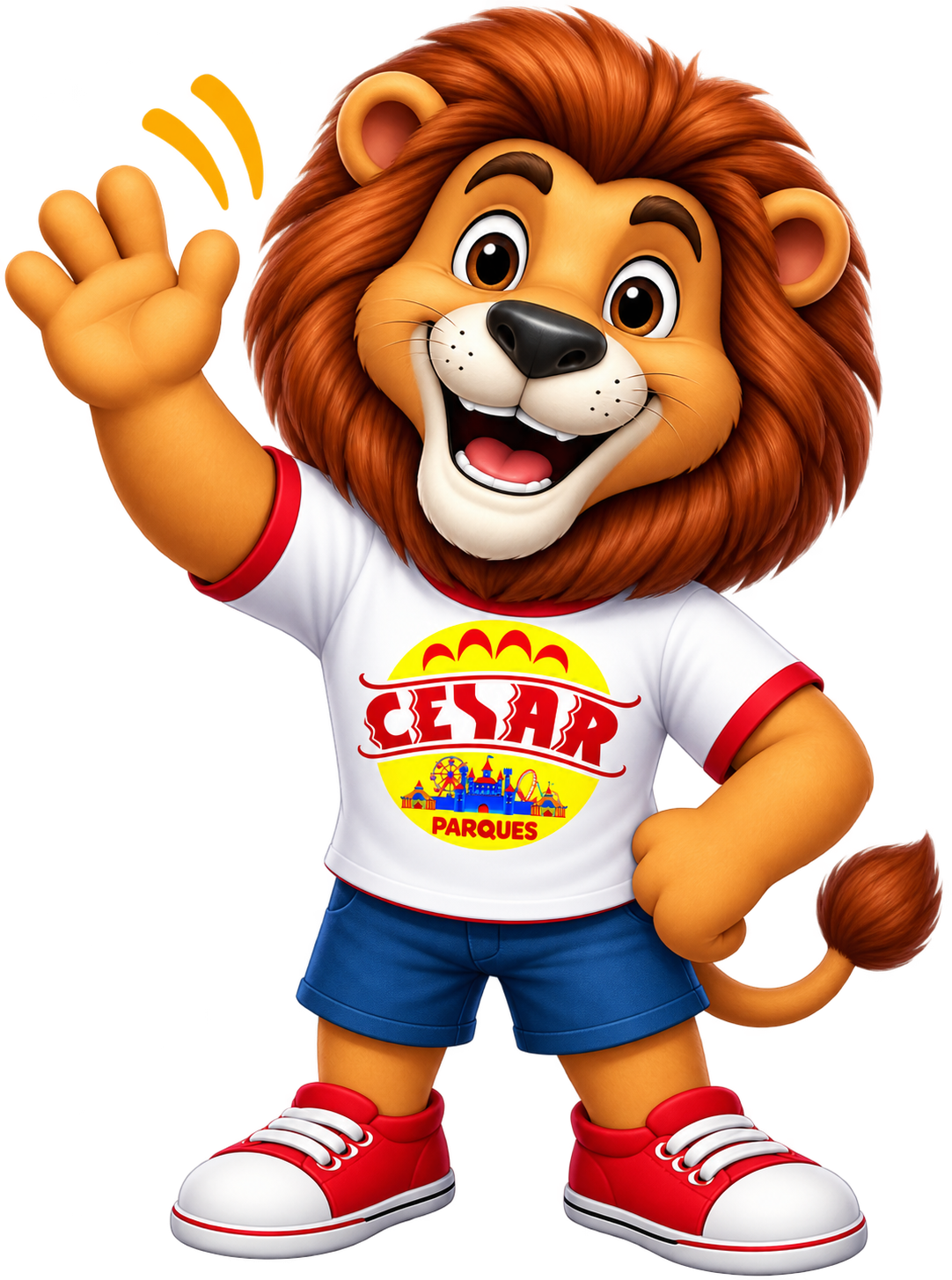 Mascote Cesar Parques